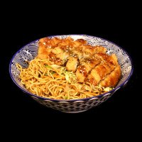 Yakisoba crispy chicken