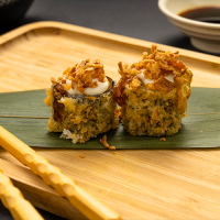 Hosomaki frito de queso
